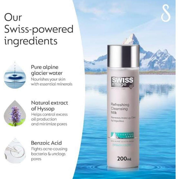 Swiss Soothing Cleansing Milk 200ml