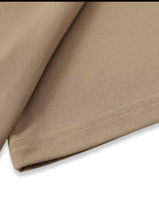 "Men’s 2-Piece Plain Polyester Tracksuit Set"