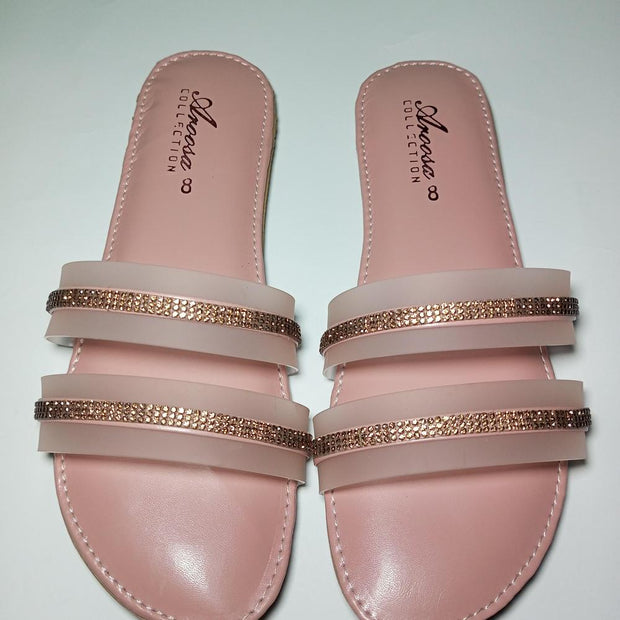 Women's Synthetic Leather Semi-Formal Sandals