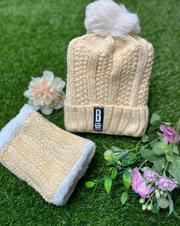 Beanie Wool Cap With Neck Warmer
