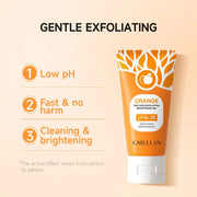 Orange Glow Exfoliating Gel – Brighten, Smooth & Hydrate Naturally
